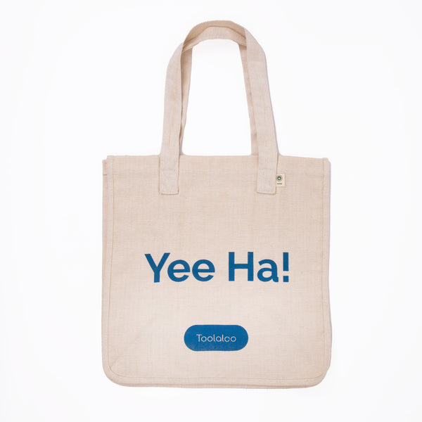 Hemp Market Tote- Yee Ha!