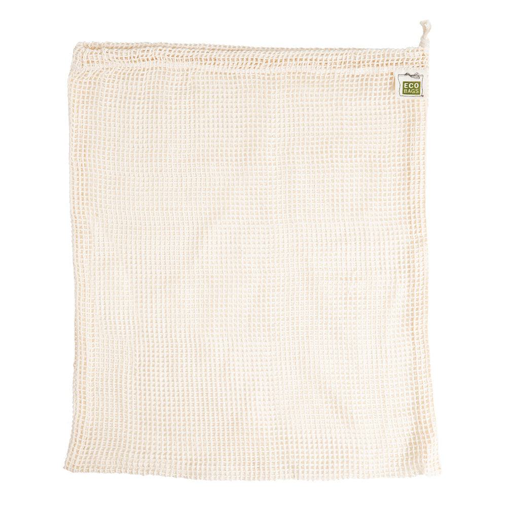 ECOBAGS® Organic Cotton Reusable Produce Bag- Natural